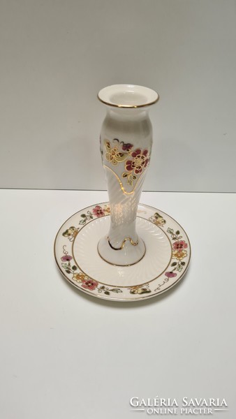 Zsolnay butterfly candle holder #1948