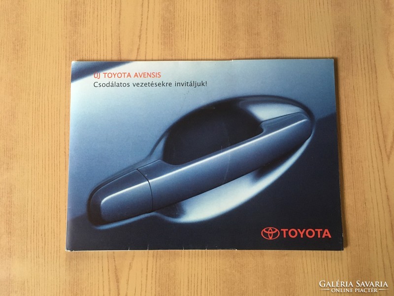 New toyota avensis on the roads around Paris on CD-ROM