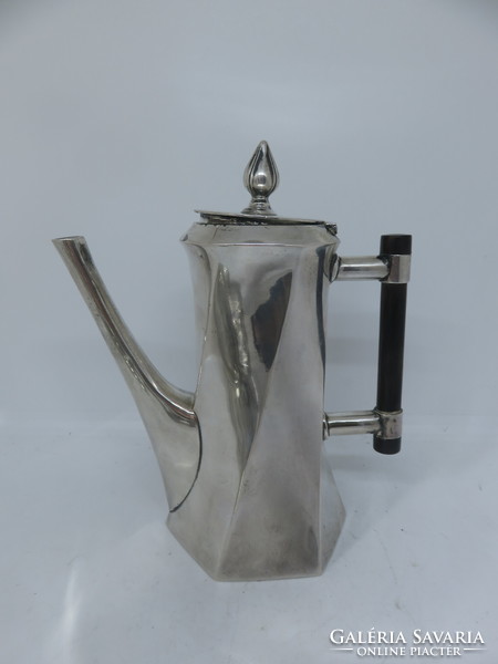 Beautiful German art-deco silver coffee pot