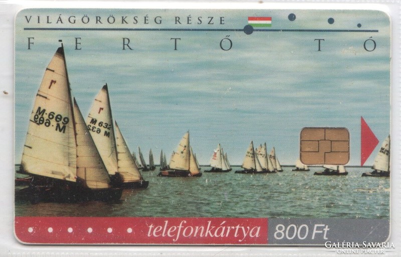Hungarian phone card 1183 2002 fertú tó orga 30,000 Pcs