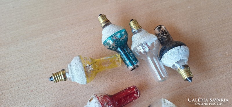 9 pieces of old pine bulb, light string bulb