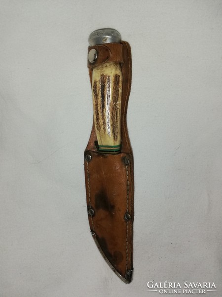 Vintage solingen hunting dagger with original case