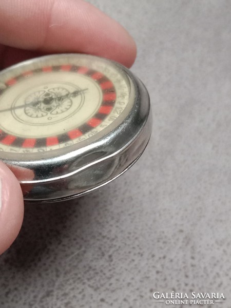 Antique roulette pocket watch