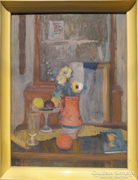 Painting by Margit Szilvásy (1898 - 1977)