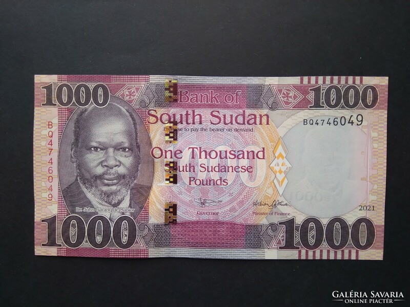 Dél-Szudán 1000 Pounds 2021 UNC