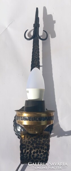 Brutalist handmade wall lamp, negotiable unique design