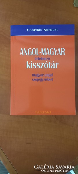 Angol-magyar értelmező kisszótár bontatlan