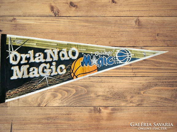 Orlando Magic WinCraft (eredeti) NBA Vintage USA filc kosaras zászló hologramos 90's gyűjtői darab