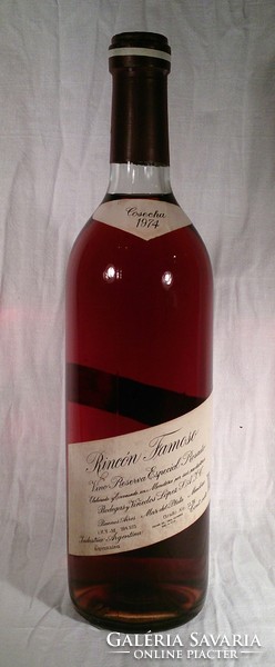 Cosecha 1974 rincón famous Argentine wine