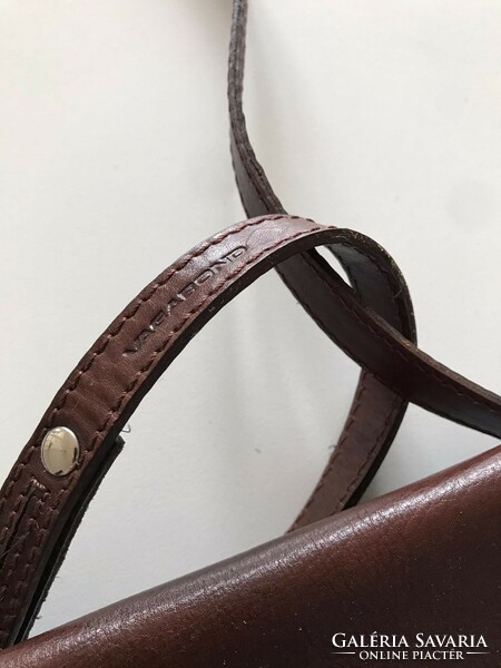 Brownish-burgundy leather, vagabond women's bag