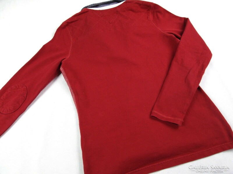 Original tommy hilfiger (m) women's long sleeve elegant pullover top