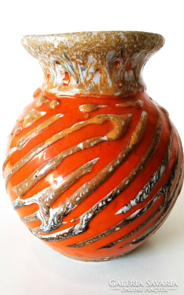 Mid-century, Hungarian / István from Transylvania?/ Ceramic vase