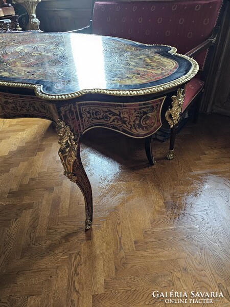 Boulle style table