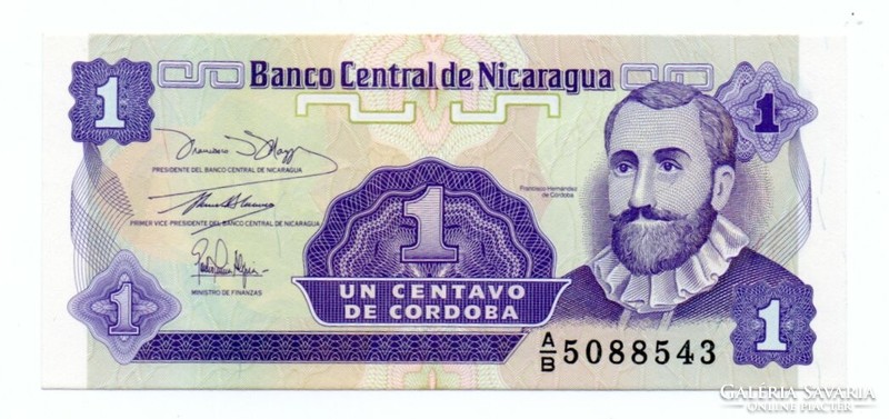 1 Nicaraguan centavo
