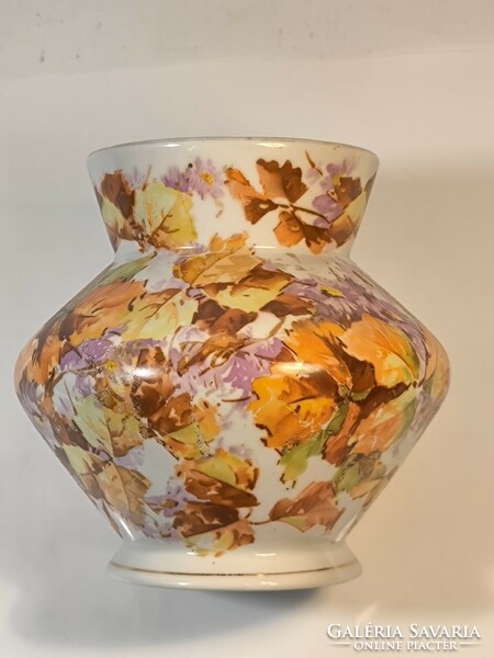 A rare patterned vase by Zsolnay