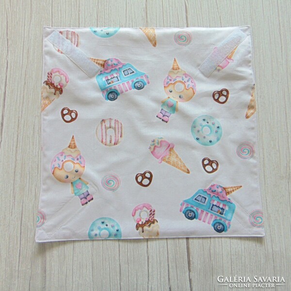 New napkin - ice cream and cookie pattern