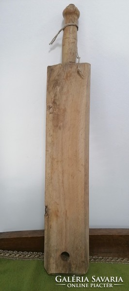Old mangorló - washing wood, folk tool