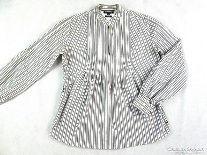 Original tommy hilfiger (s) women's long sleeve light blouse top