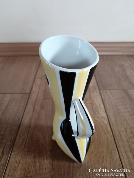 A modern vase by János Török from Old Zsolnay