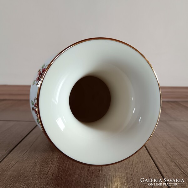 Zsolnay Pillangó mintás porcelán nagy váza