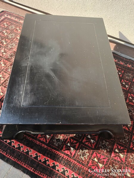 Vintage fekete ópium dohányzó asztal. Alkudható.