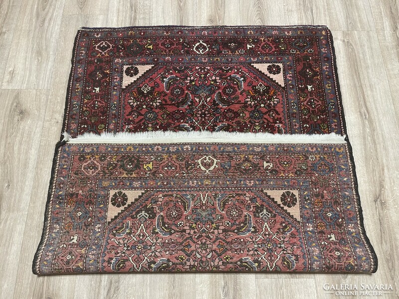HAMADAN - IRÁNI kézi csomózású gyapjú PERZSA szőnyeg, 112 x 156 cm
