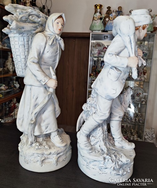 Large royal dux figures