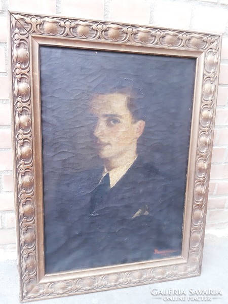 Self-portrait of Jenő Benedek Id. (1906-1987).