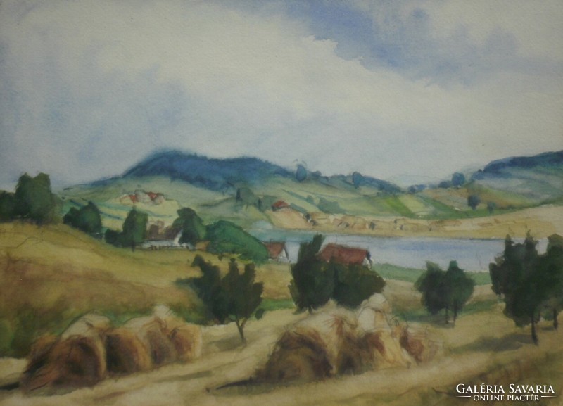 András Csiky (1894-1971): landscape