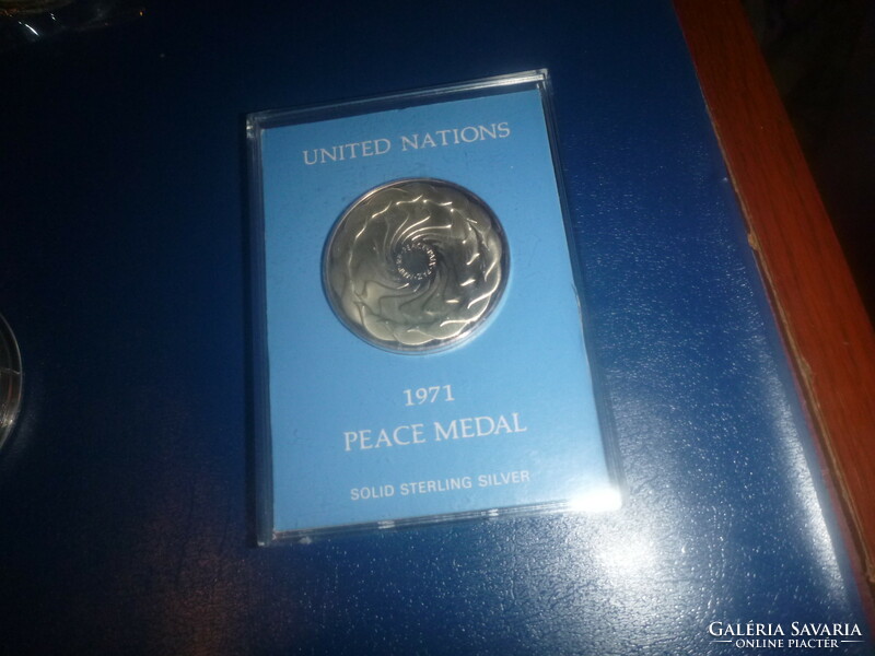 UNICEF Béke medál ezüstérem  eladó!