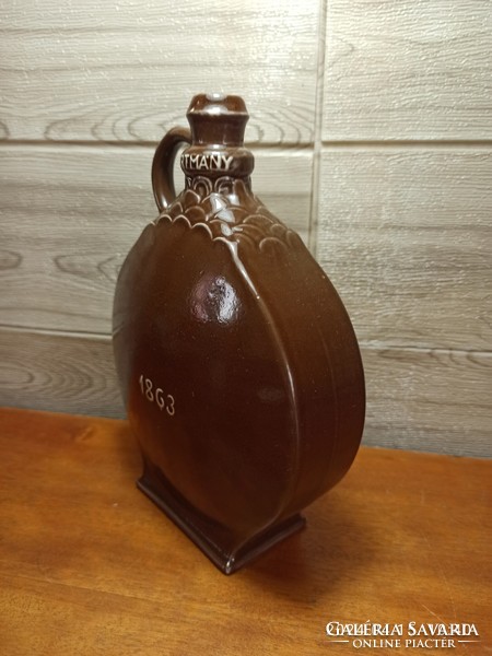 Zsolnay liquor bottle kajófi