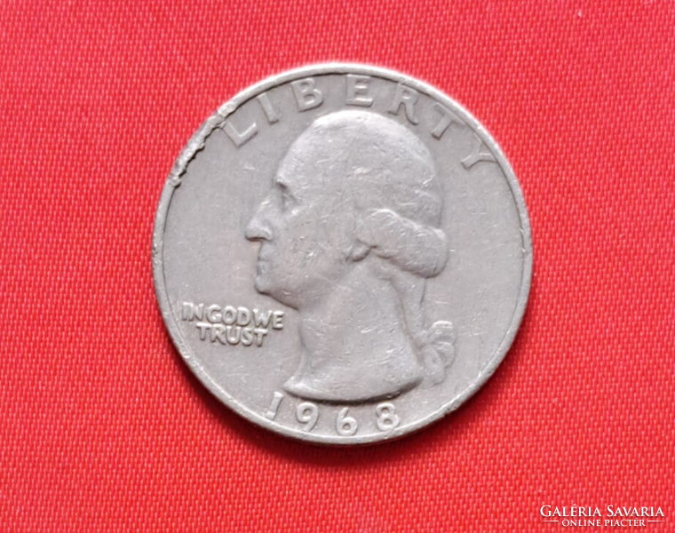 1968 US Quarter Dollar (1778)