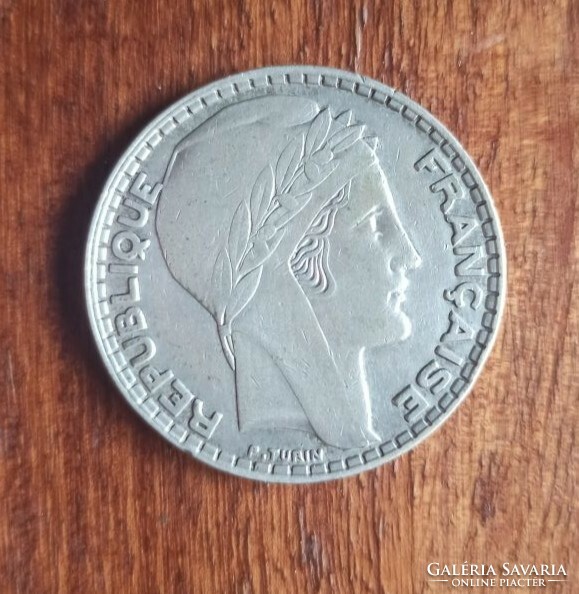 France 20 francs1933 silver (20 gr/0.680/30 mm)