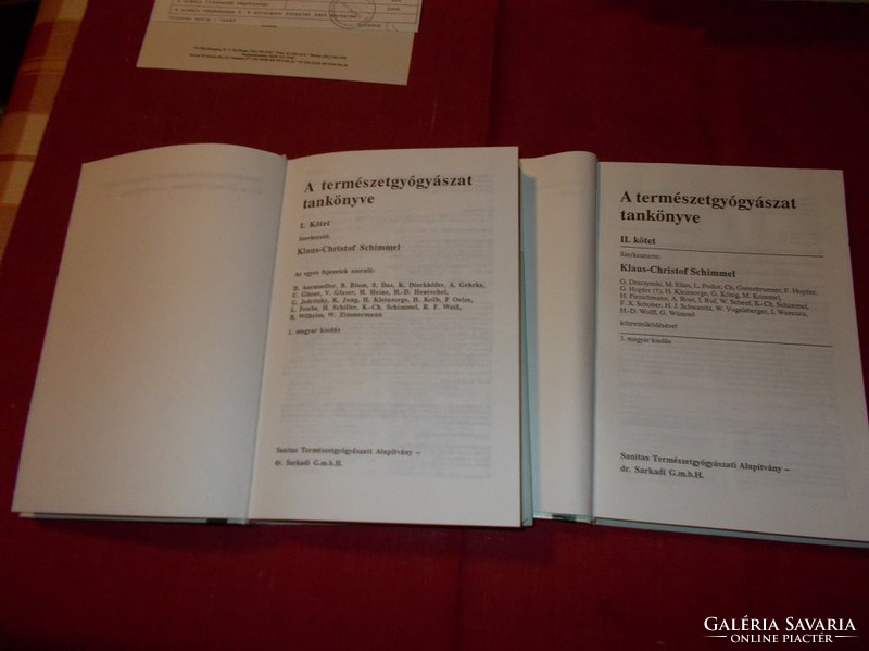 A természetgyógyászat tankönyve 1-2-kötet