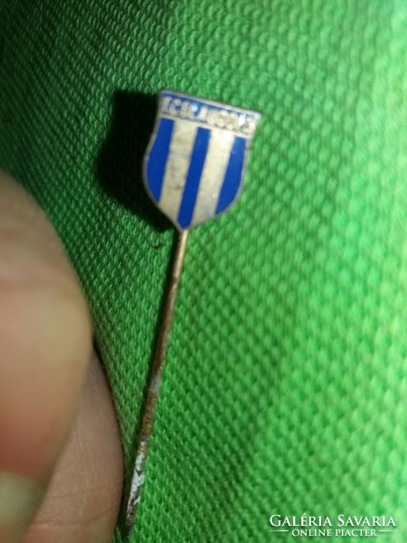 Old tiny ice blaugold ski school badge pin as shown in the pictures