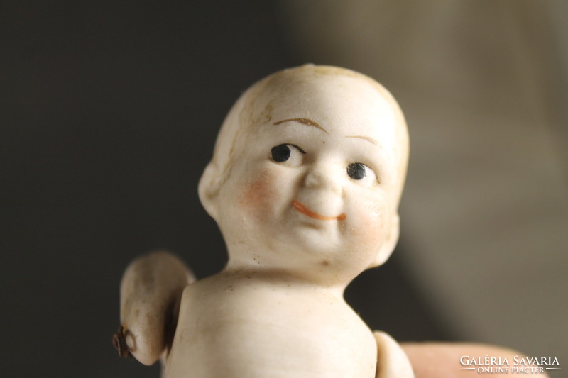 1800-as évekbeli jelzett sorszámozott porcelán baba 849