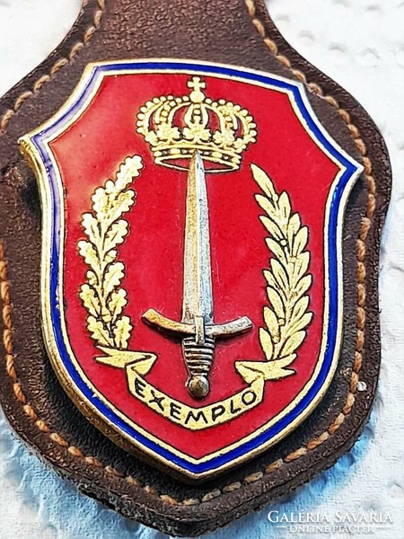 2 pcs. Belgian (?) military badge