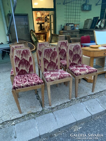 SALE !!! 12db Art Deco szék 1920’s Paris France