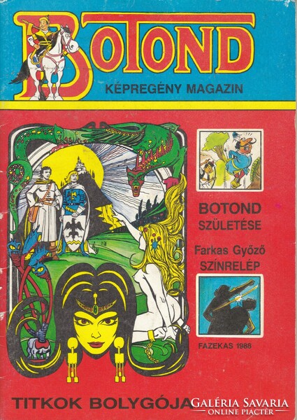 Botond comic magazine (1988)