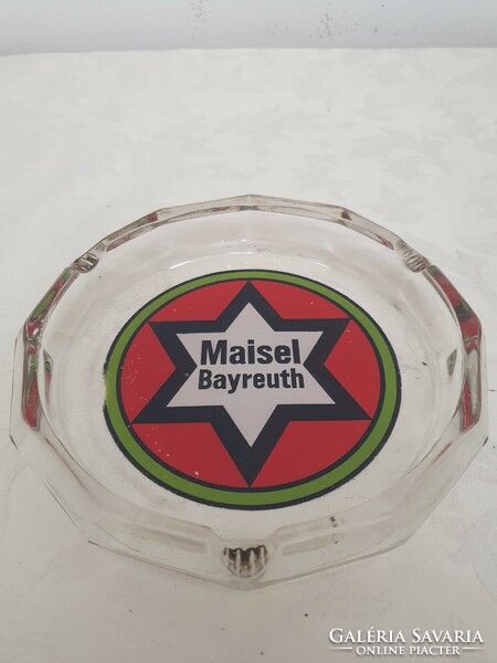 Maisel bayreuth glass ashtray