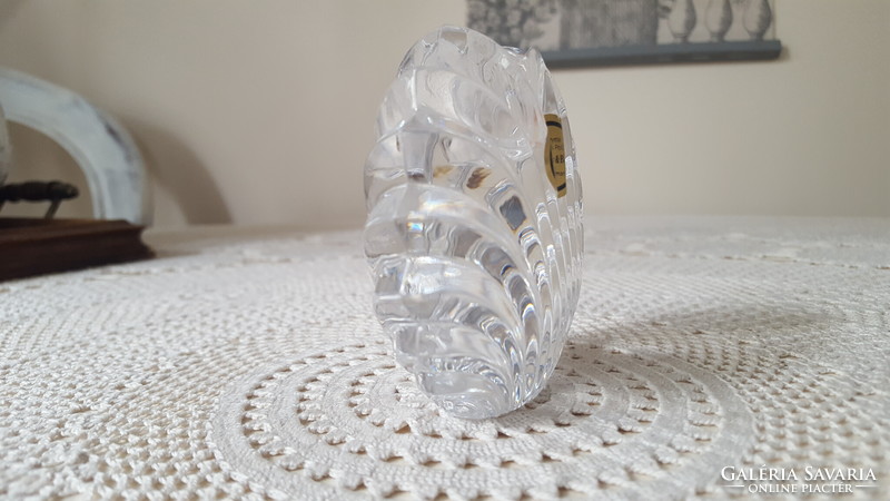 Villeroy & boch lead crystal single-strand candle holder