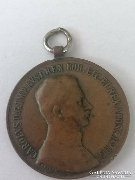 Károly medal of valor bronze