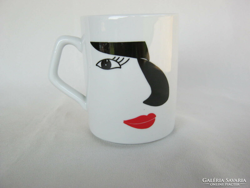 Zsolnay porcelain modern design mug