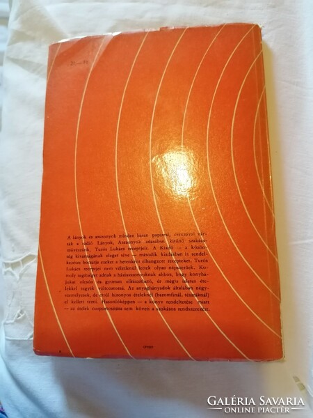 Turós Lukács: Lányok, asszonyok szakácskönyve 1965.