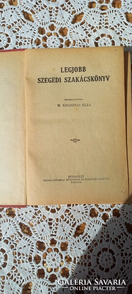 Legjobb szegedi szakácskönyv 1928