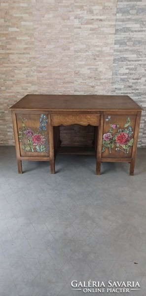 Vintage floral neo-baroque desk