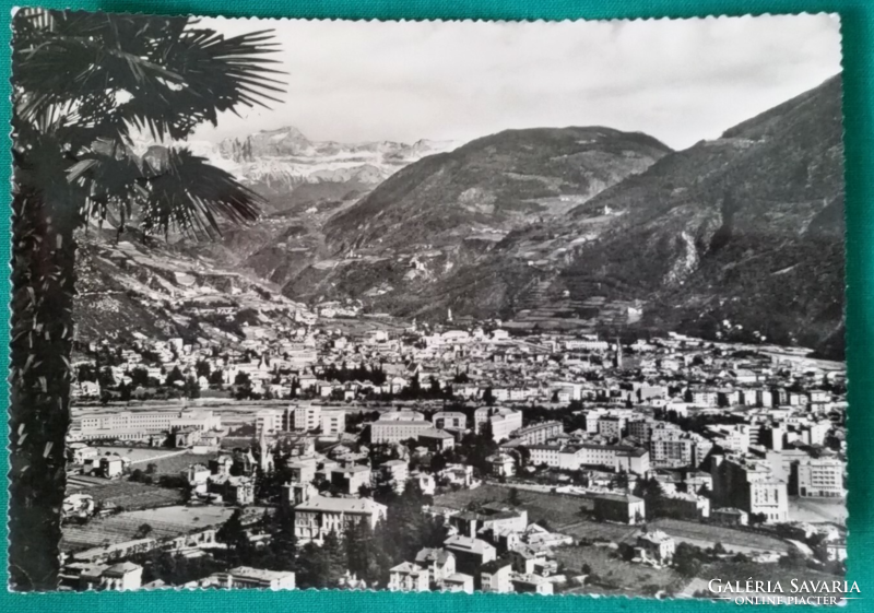 Italy, Bolsano panorama photo postcard