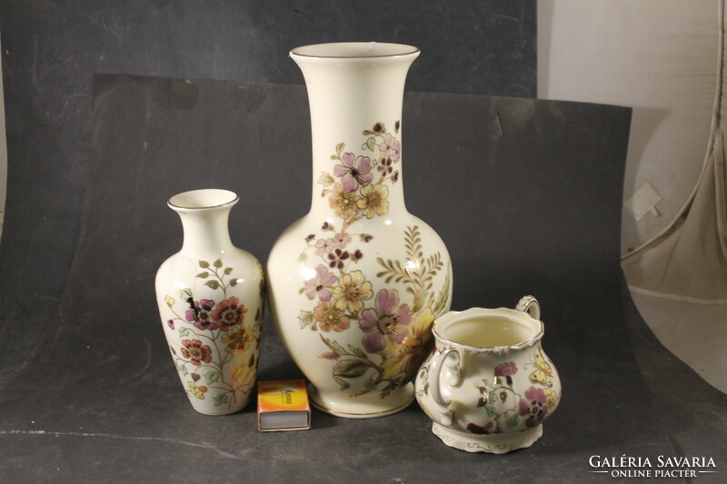 Zsolnay vázák cukortartó 854