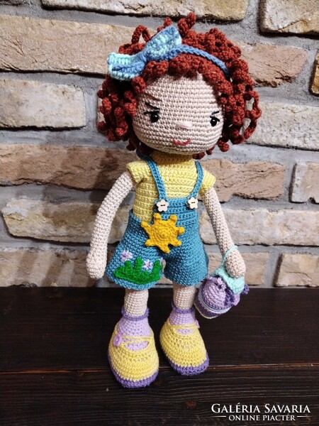 Bogi (crocheted craft doll)