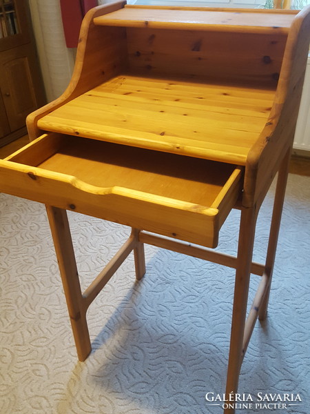 Natural pine writing desk - writing stand - pulpit